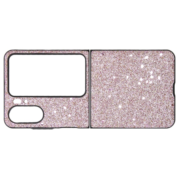 Vikbart phone case ABS Skyddande glänsande cover Anti Drop Case för Find N2 Flip Pink
