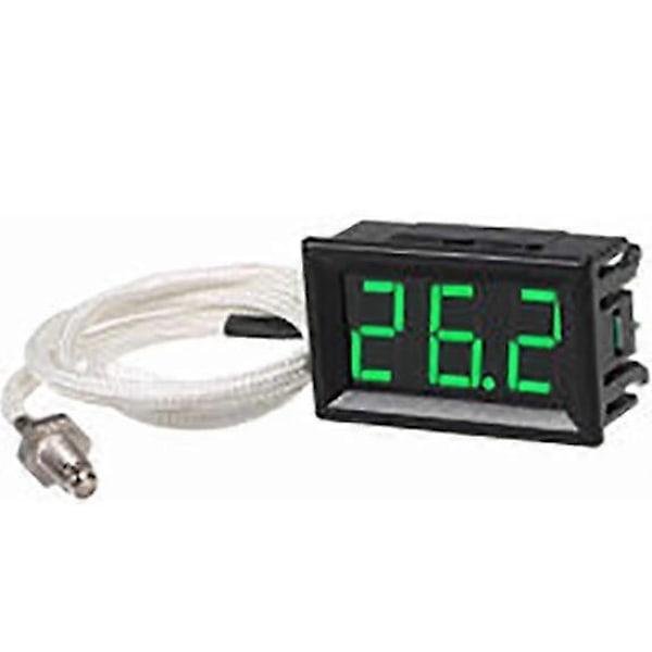 Grøn K-Type Termoelement Højtemperatur Digital Termometer Industrielt Digital Termometer - 30~800 Grader