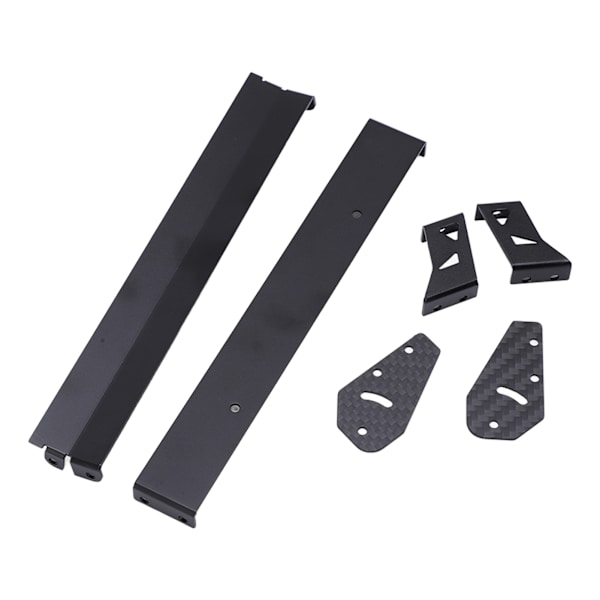 Aluminiumlegering Bakre Ving Stjärt Spoiler Vingdelar för 1/10 RC På Väg Racing Drift Bil