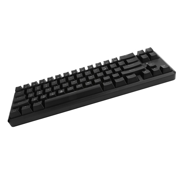 Ajazz tangentbord Bluetooth trådbunden 2-läges bakgrundsbelyst mekanisk spelkontor material K680TBlack