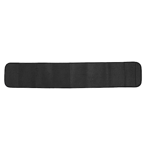 Hengittävä vyötäröleikkurin kääre Säädettävä vatsa waist trainer vyötärötukinauha musta