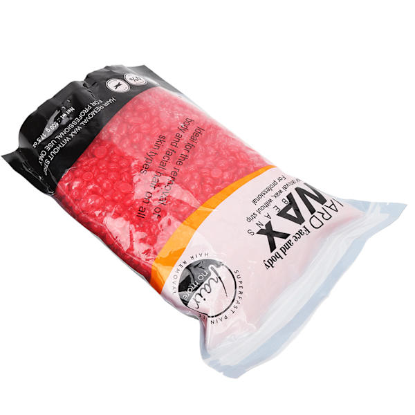 500g Wax Beads Rose Hard Wax Particles Unisex karvanpoistotyökalu karvanpoistoon
