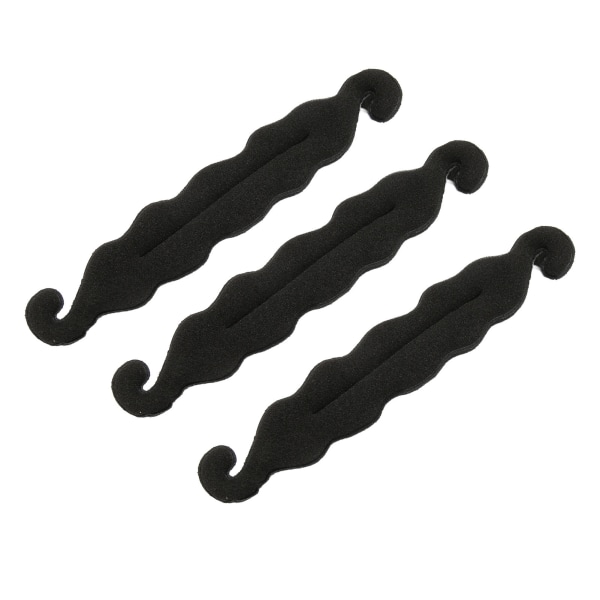10 STK Hair Bun Maker Minimalistisk Lett Komfortabel Svamp Bun Hårverktøy for Frisyre Styling Tool Tilbehør