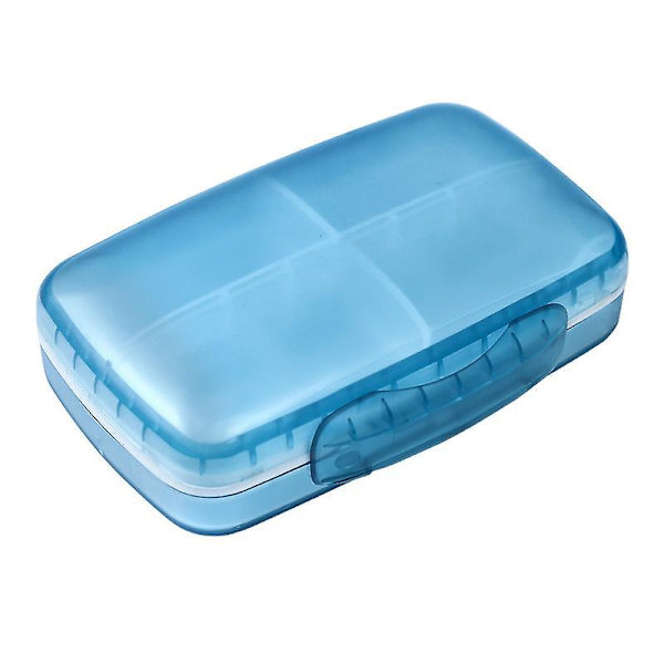Blå Stor 8-fack bärbar organizer - lufttät och fuktsäker