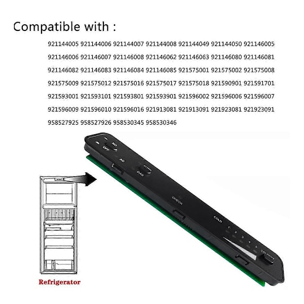 Til 2932884014 Køleskab Kontrolpanel til DM2662 DM2862 NDM1062