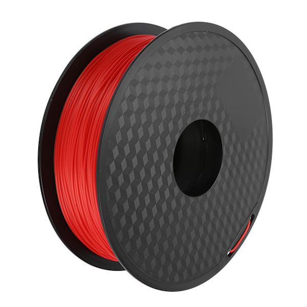 3D-printmateriale Printer PLA Filament Bundle Tilbehør Udskiftning 1,75 mm 340 m / 1115,5 fod Rød