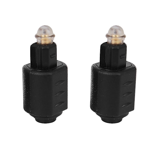 2 Pakkausta Optinen 3,5 mm Naaras Mini-pistoke Digitaaliseen Toslink M Audio -adapteriin