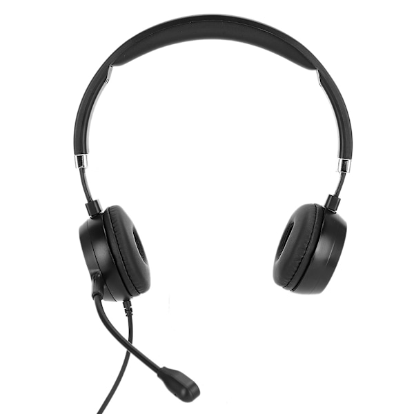 Telefon Trafik Øretelefon Service Kommunikasjon Datamaskin Headset USB Wire Control Klar Lydkvalitet Hodetelefon