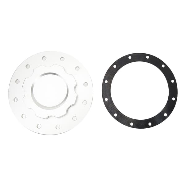 Bränslecellslock SLFCC 01 12 bult robust effektiv tätning flexibel drift påfyllningshalslock packningssats universal för bil silver