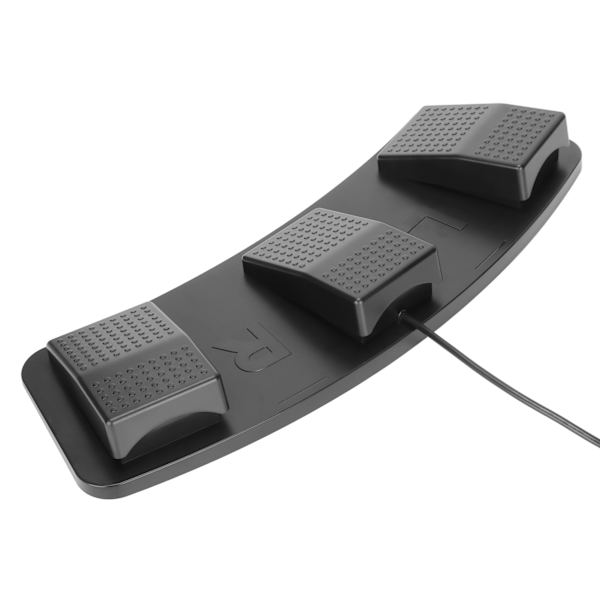 USB Triple Foot Switch Pedal Multifunksjonell Mekanisk Switch Foot Switch Pedal for Spilling Spillfabrikktesting