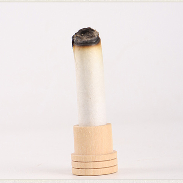 Puinen Moxa-rullasammuttimen ammattimainen pidikepohja 1,8 cm Moxa Stick Moksibustio-lisävarusteelle