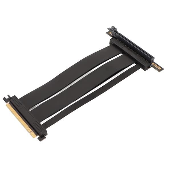 Grafikkort Forlængerkabel PCIE 4.0 X16 Riser Kabel 90 Grader Højhastigheds Fleksibelt Riser Kabel til PCIE 3.0