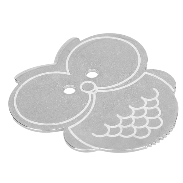 Rustfritt stål skrapebrett Fysioterapi Gua Sha Board Kroppsmassasje Gua Sha ToolDolphin