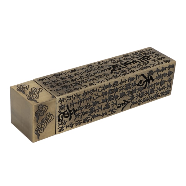 Røgelsespindeholder Vintage stil Robust Holdbar Fadeless Legering Stabil Slagfast belagt farve Røgelsebrænder