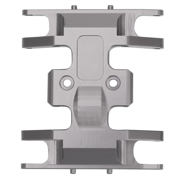 RC-växellådsfäste i aluminiumlegering, chassibasplåthållare för Axial SCX24 90081 1/24 RC-bilTitanium
