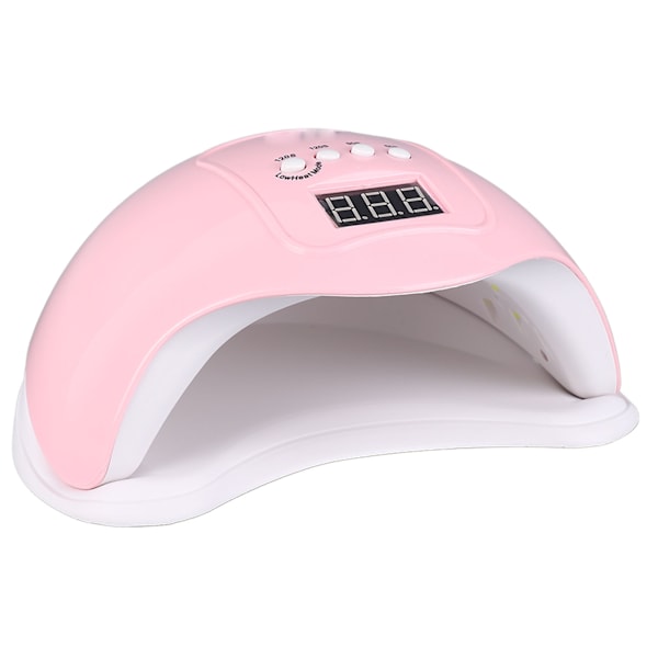 Digital neglelampe 24 stk. lyschips 48W bærbar multi-mode USB LED manicurelampe pink
