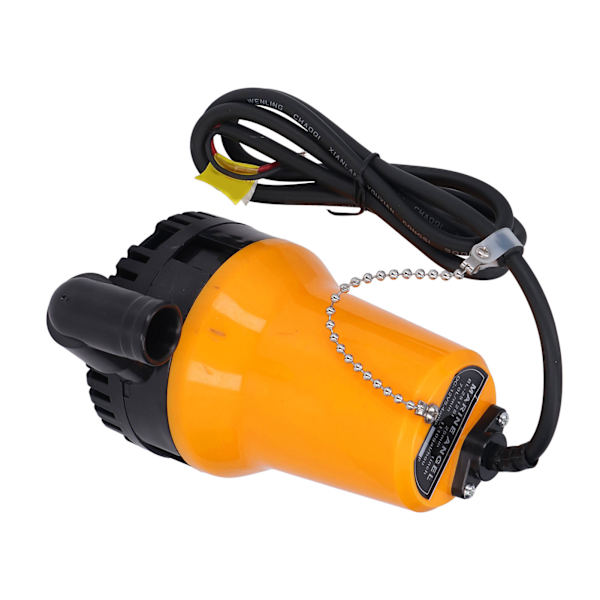 Dykpumpe Lænse Mini 70L/min 5400rpm 45W 4m Lift DC 12V til Fisketankbåd