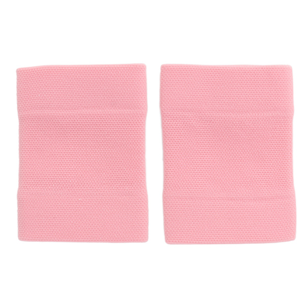 2 stk håndledsærmer Pink Bløde åndbare Ergonomiske kompressionshåndledssvedbånd til basketball fodbold tennis løb