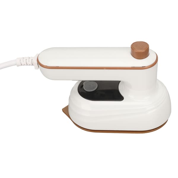 Mini strykjärn roterbart fällbart handtag termostat bärbart handhållet ångstrykjärn 110‑220V UK-kontakt