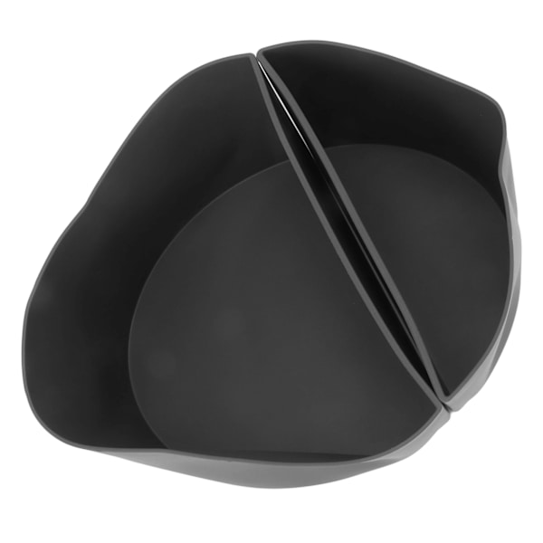 6QT Silikon Slow Cooker Liners Gjenbrukbare Lekkasjesikre 2 i 1 Slow Cooker Divider Liner Kjøkken Tilbehør for Hjem Grå
