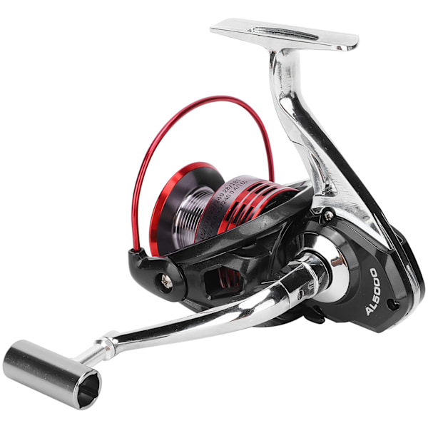 AL Spinning Reel 13+1BB Venstre/Høyre Utbyttbar Høyhastighets Fiske Hjul Tilbehør AL5000