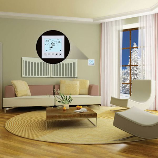 Kodin älykäs kaukosäädin lämpötilan säädin lattialämmitys termostaatti AC230V 50/60HZ