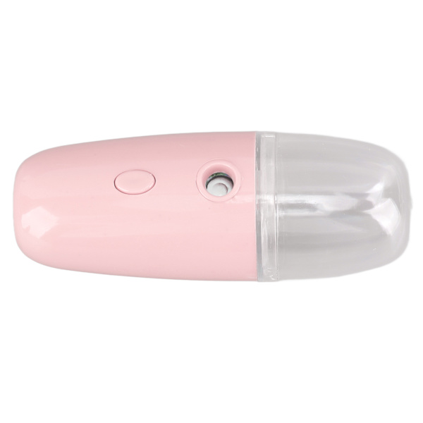 30ML Ansiktsfuktande Mist Sprayer 150mAh Bärbar Ansiktsfuktare för Vandring Rosa