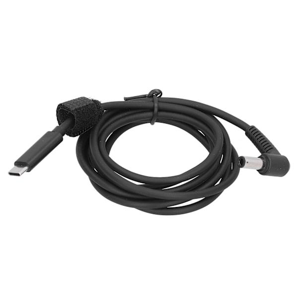 Type-C til DC 6.0x0.6MM han strømstik adapterkabel hurtigopladningskabel til bærbar computer