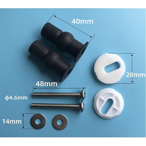 6-delad toalettsits set