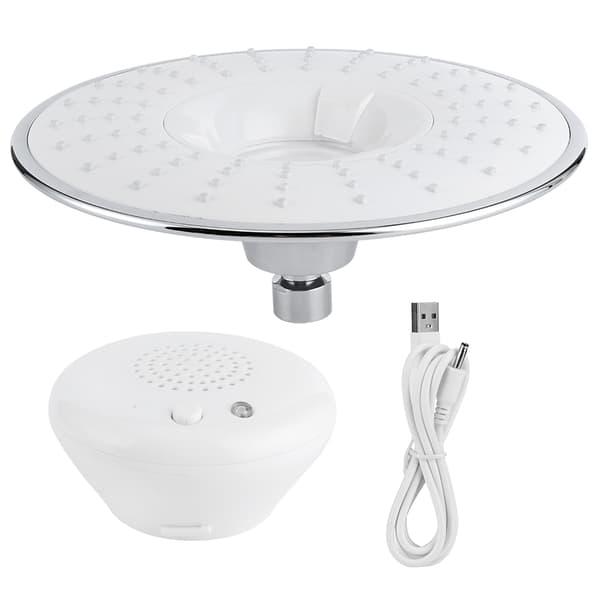G1/2 Hushållsmusik Toppduschmunstycke för Bluetooth-funktion Badrumstillbehör