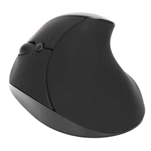 Vasenkätinen pystyhiiri 2.4G langaton pystysuuntainen ergonominen hiiri ladattava hiiri USB sovittimella säädettävä DPI PC:lle musta