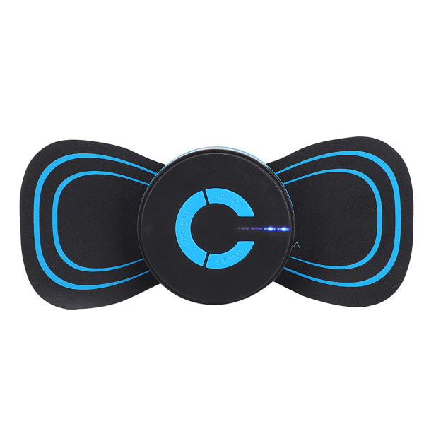 Mini Neck Massager Cervical Massage Pads Smärtlindring EMS Muscle Stimulator Batterityp