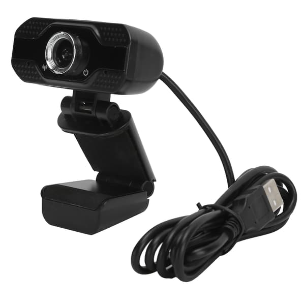 1080P Webkamera Full HD USB Webkamera med Støyreduserende Mikrofon Multifunksjonsbase