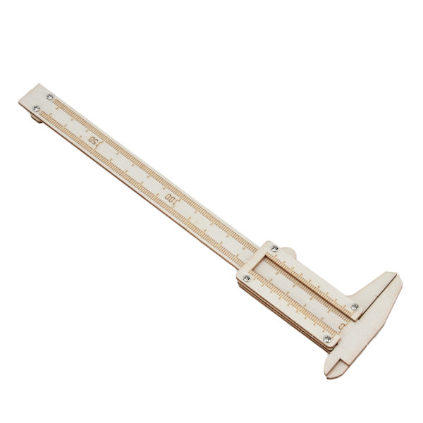 STEM Montering Vernier Caliper DIY Barn for Barn Læring Tidlig Læring Pedagogisk Vitenskap Eksperimentleketøy