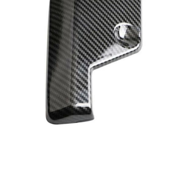 Carbon Fiber Bil Bageste Bar Wrap Auto Universal Bageste Bar Wrap Baglæbe Wrap Vinkelseparator