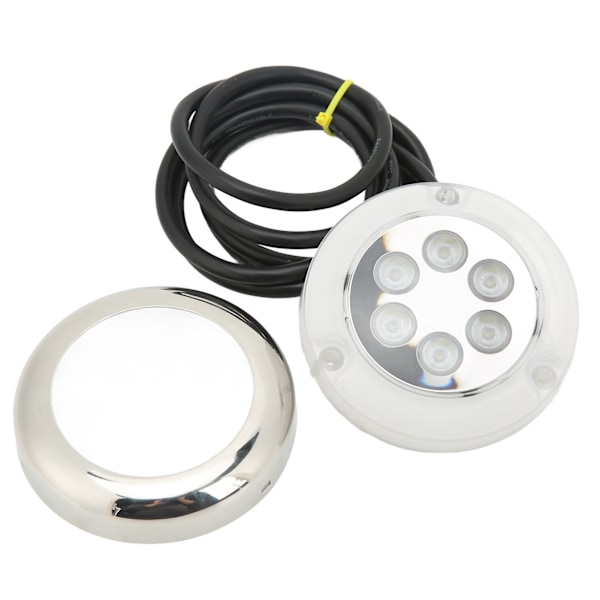 3,5 tommers LED undervannslys overflatemontert IP68 vanntett 12V-24VDC for yacht marinebåt RGB 7,5W