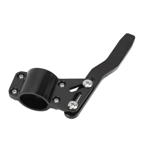 Blinklysstangs Position Op Kit Aluminium Legering Rat Blinkstangsforlænger Universal Bilmodifikation Sort