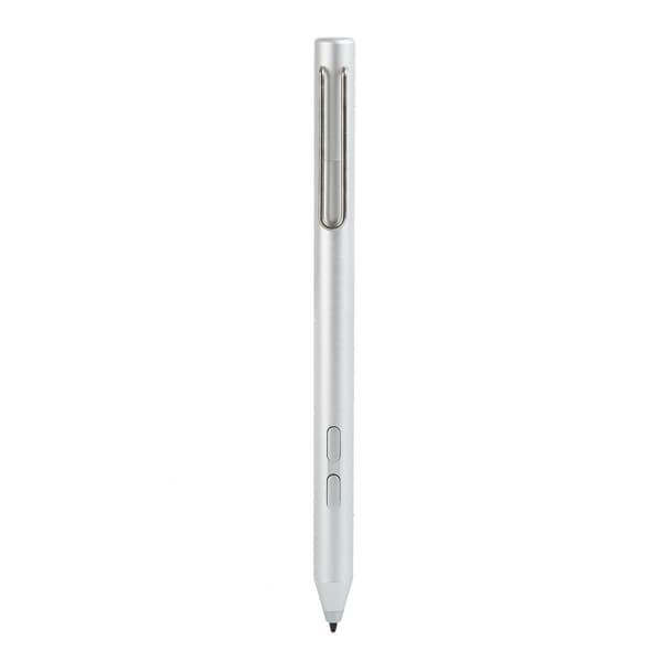 Styluspen 2048 trykfølsomhed 2 knapper sølv touchskærm digital pen med 2 spidser til Microsoft Tablet Pro 6 5 4 3
