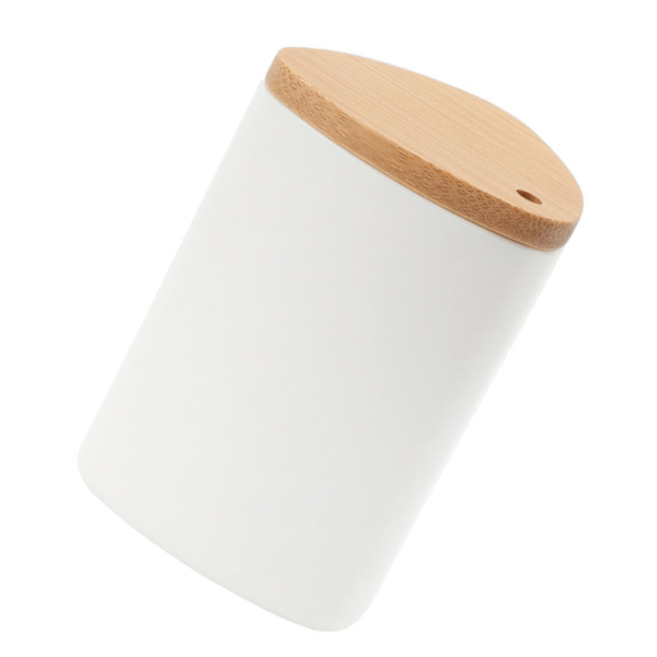 Tandpetare förvaring låda PS Bambu Enkel Modern Tandpetare Dispenser Behållare för Hem Hotell
