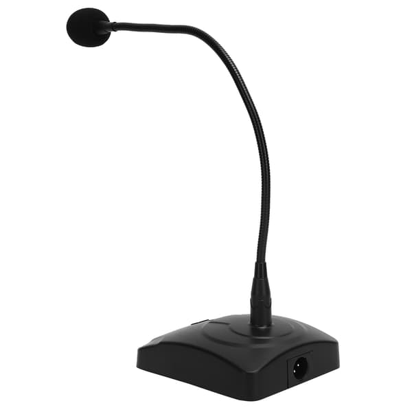 Kablet konferansemikrofon med 5m XLR-kabel Svanehalsmikrofon for datamaskin