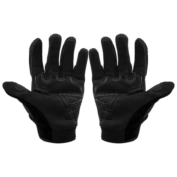 Racing Motorcykel Beskyttelseshandsker Touch Screen Fuld Finger Åndbare Ridehandsker Sort