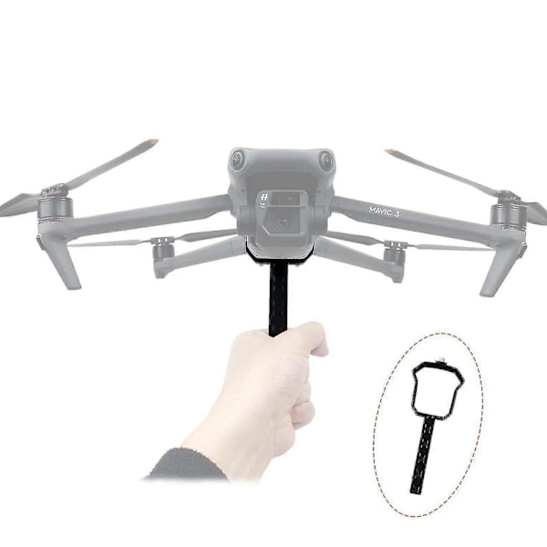 Handhållet Landningsställ En Spegel Till Ändstabilisatorfästet Handansluten Långobjektiv Fotograferingshållare Stativ För Dji Mavic 3 Zekai