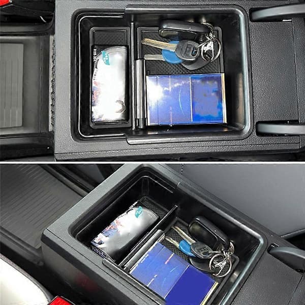 Car Center Console Storage Box for MG 4 MG4 EV MuLan 2023, Center Console Organizer, Container, Tray Black