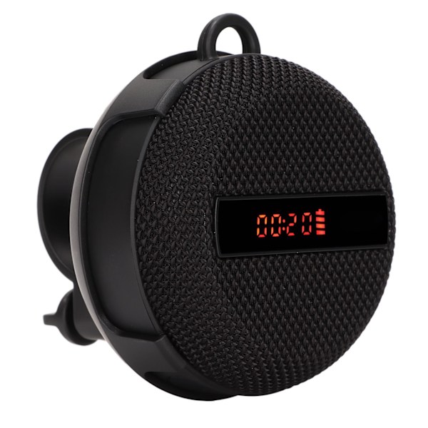 Bluetooth 5.0 pyöräkaiutin IP65 vedenpitävä pölytiivis polkupyörän langaton kaiutin Time Speed ​​-akun näytöllä