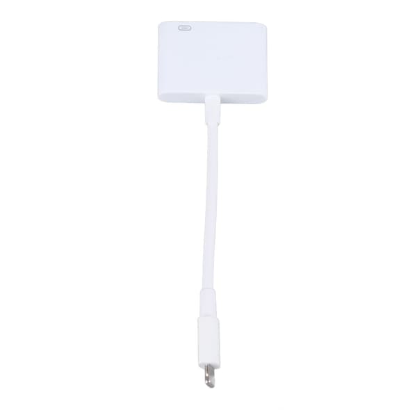 til IOS til High Definition Multimedia Interface Digital AV-adapter til TV til iPhone Hvid