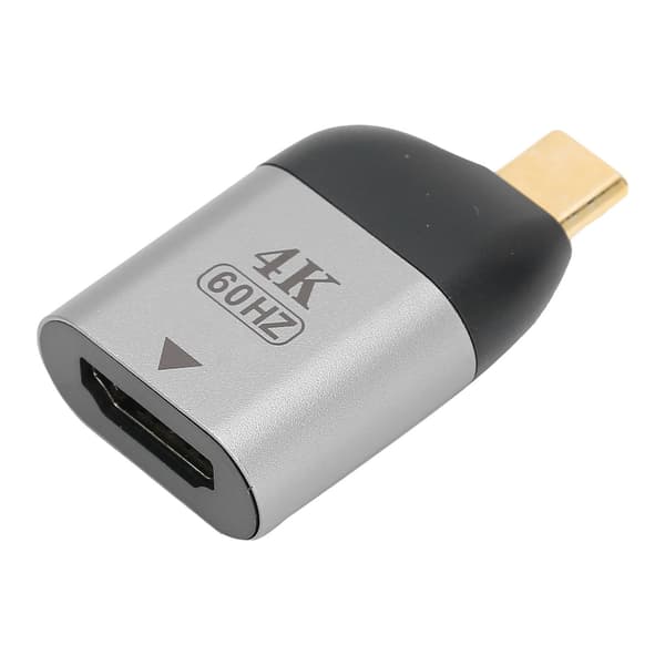 Type-C–HD-multimedialiitäntäsovitin 4K 60 Hz Type-C-uros–HD-multimedialiitäntäsovitin Windowsille / Androidille / OS X:lle