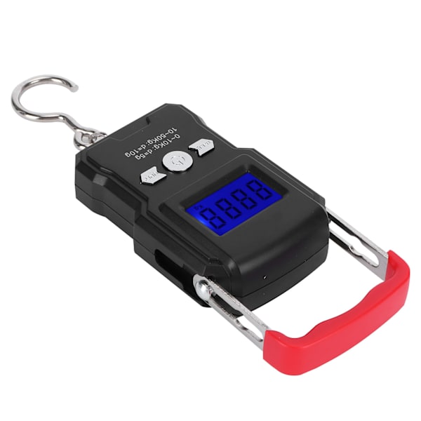 WH-A23L 50 kg LCD digital display Mini elektronisk vägningsvåg Hängkrokvåg för fiske