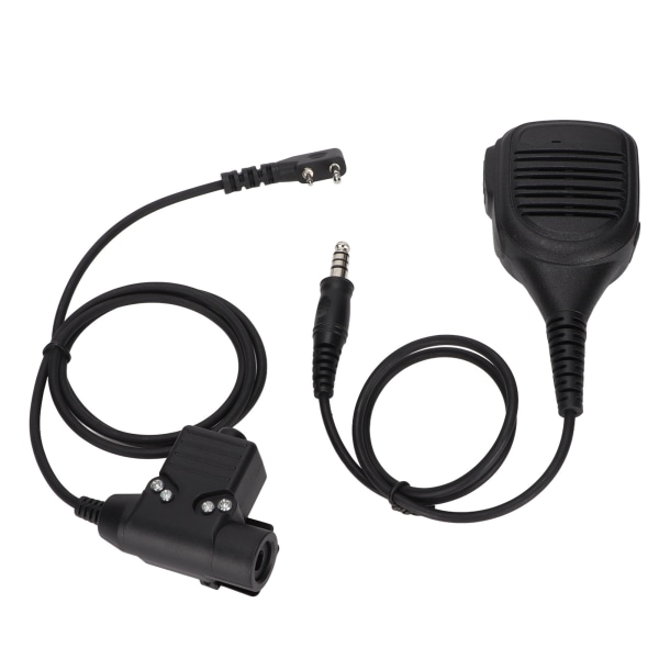Håndmikrofon U94 PTT 7,1 mm håndmikrofon med PTT for Baofeng UV5R BF888S