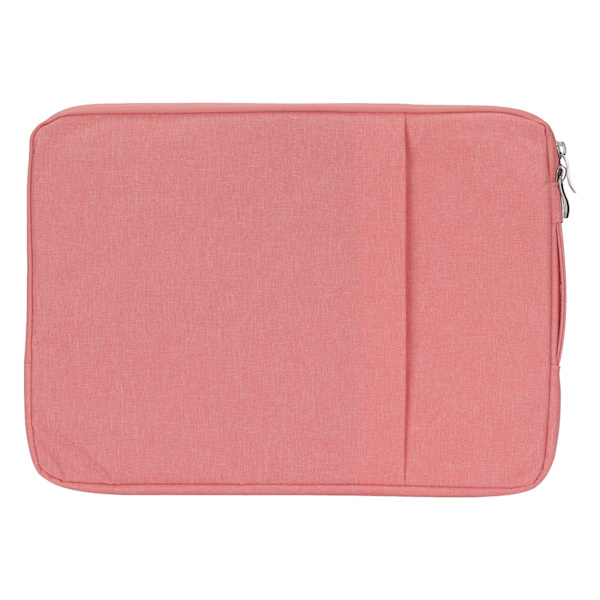Laptopfodral 15,6 tum 39x29x2cm Dubbellager Design Polyester Case för bärbar dator för OS Laptop Pro för HP för DellPink