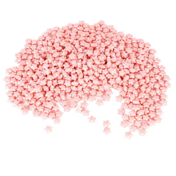 500g stjerneformet forseglingsstemplet voksperler til bryllupsinvitationer konvolutter pink